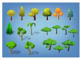 矢量几何树形设计