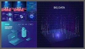 矢量大数据科技概念