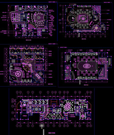 酒吧夜总会平面图