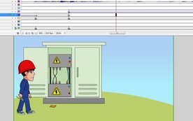 电力维修工错误操作致触电36秒