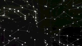 简单点线科技粒子背景