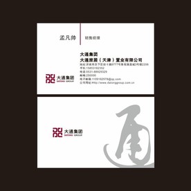 大通集团名片