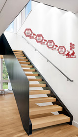 校园楼道文化墙