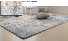 客厅地毯 大型抽象地毯