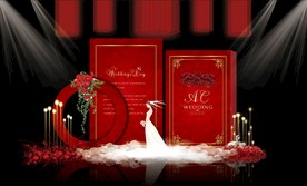 红色系婚礼