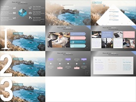 高档通用新年工作计划PPT