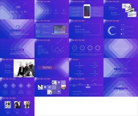 通用简约时尚杂志风PPT模板
