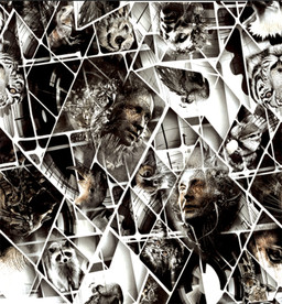 美杜莎印度 希腊元素 几何 动