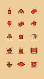 春节喜庆icon
