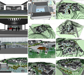 教学大楼建筑设计模型