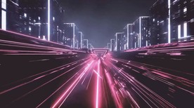 快节奏科技动感城市