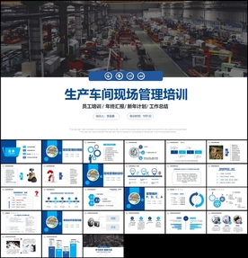 企业安全生产车间现场培训PPT