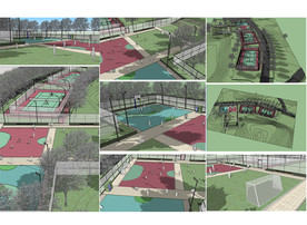 体育运动场设计模型