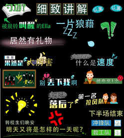 真人秀综艺字幕AE模版