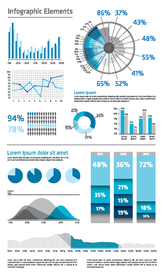 数据图表分析AI矢量素材