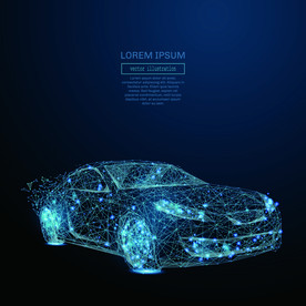 汽车AI矢量素材
