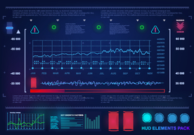 数据图表分析AI矢量素材