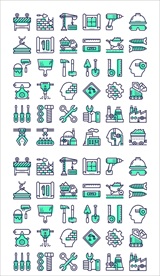 超多通用科技图标icons打包