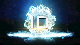 震撼炫酷10秒大气倒计时转场