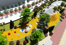 滨河公园玩具组合