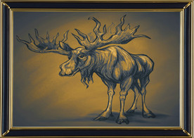 酒店娱乐场所抽象艺术油画背景墙