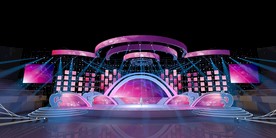 晚会舞美效果图