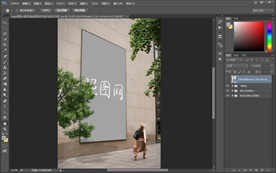 广告牌样机广告户外广告