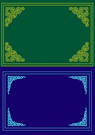 传统边框花纹