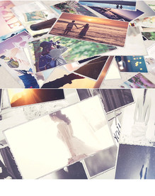 时尚飘落图文展示AE模板