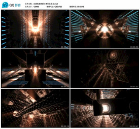 动感机械舞科技感 舞台背景视频