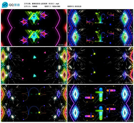 激情恰恰恰拉丁舞 舞台背景视频