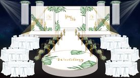婚礼舞台效果图