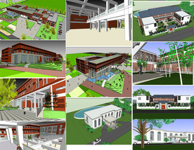 学校区建筑设计
