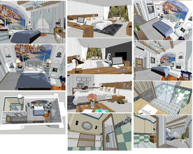 地中海家居设计模型