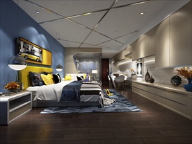 公寓模型效果图