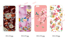 蝴蝶花鸟手机壳
