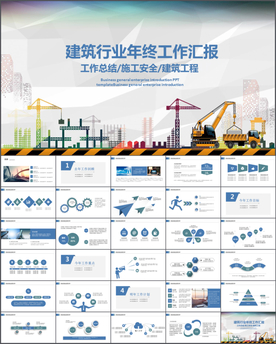 中建集团工作汇报PPT
