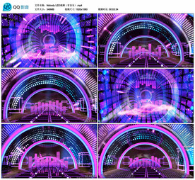 Nobody 舞台舞美背景视频