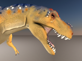 C4D恐龙 侏罗纪 远古 龙