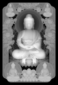 大日如来灰度图