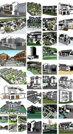 新中式建筑古镇