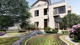 别墅游园动态效果图