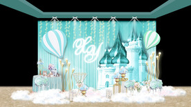 蓝色城堡迎宾区