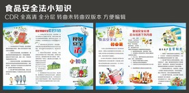 食品安全法小知识 三折页