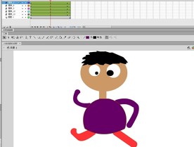 简单人物骨骼绑定动画