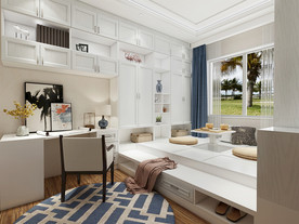 全铝榻榻米  整体家居 书柜