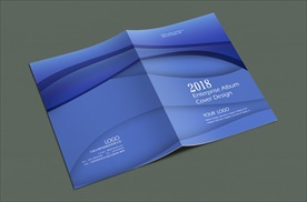 创意简约弧线封面