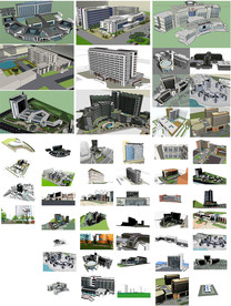 医院建筑设计模型