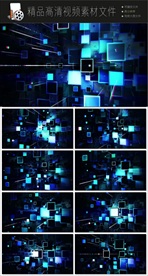炫酷质感科技视频转场动画视频