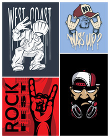 矢量DJ音乐文化系列